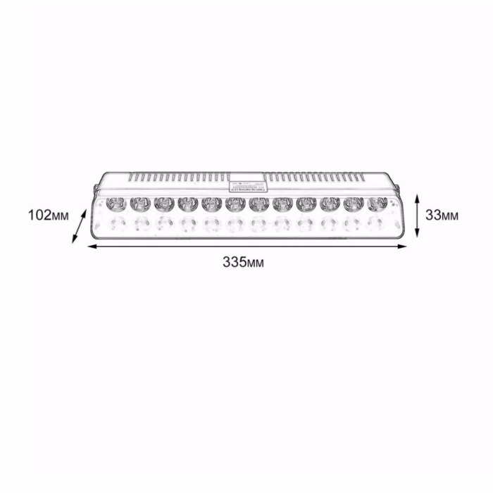 Ստրոբոսկոպ 12 LED